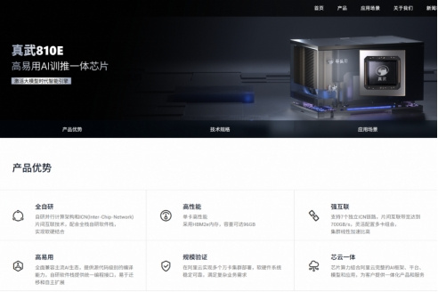 阿里自研AI芯片&ldquo;真武&rdquo;亮相 &ldquo;通云哥&rdquo;黄金三角浮出水面